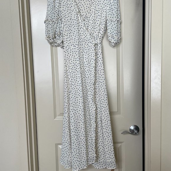 NWT Reformation Tanna Wrap Dress - Picture 3 of 6